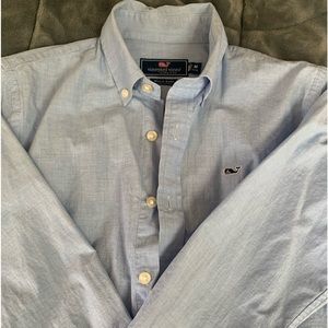 Blue Boys Vineyard Vines button down